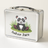Kinder Panda Lunchbox (Voorkant)
