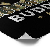 Kinder papa jaagt op maatje Grappig Dochtertje Son Poster (Hoek)