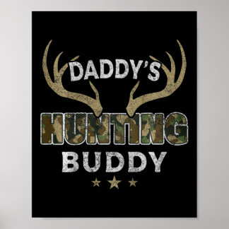 Kinder papa jaagt op maatje Grappig Dochtertje Son Poster
