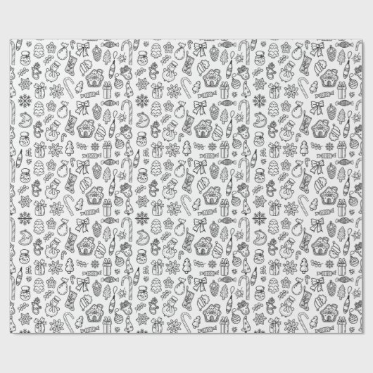 Kinder papier voor het inkepen van inktvis (Vlak)