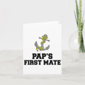 Kinder Pap's Eerste Mate Kleinzoon Kleindochter Bo Kaart (Voorkant)