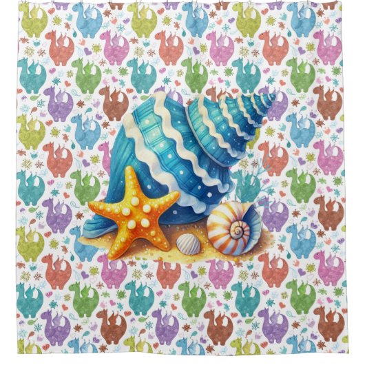 Kinder pareltrekkers — gordijn (Voorkant)