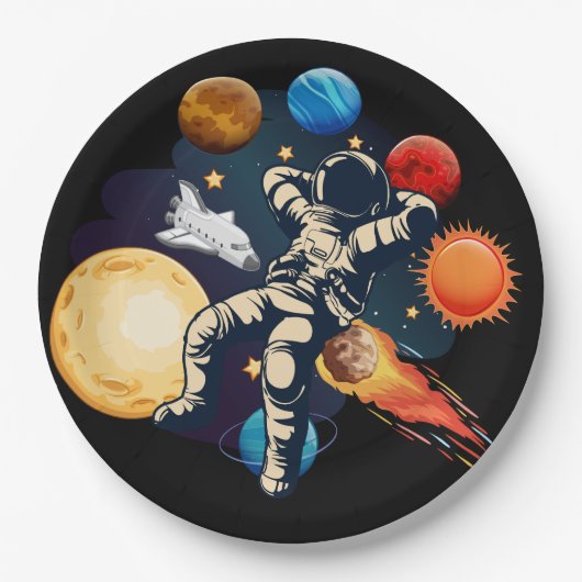 kinder partij borden: GeronimoH Papieren Bordje (Voorkant)