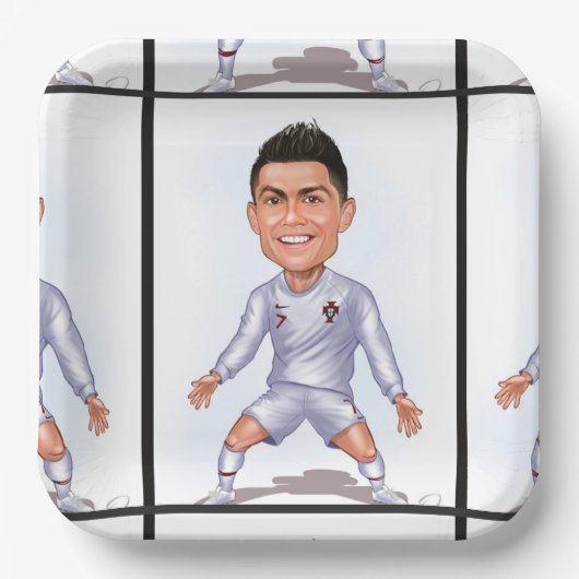 kinder partij borden papieren bordje (Voorkant)