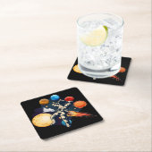 kinder partij onderzetters: GeronimoH Kartonnen Onderzetters (Insitu)