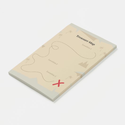 Kinder partij spel | Custom Scavenger Hunt | Post-it® Notes (Schuin)