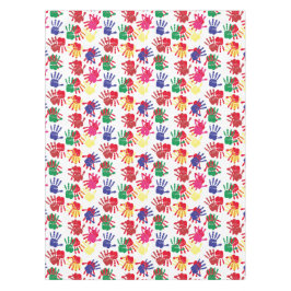 Kinder partij voor kleurrijke Prints Tafelkleed