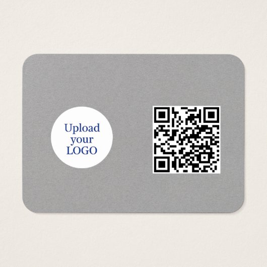 Kinder Party Planner Pastel Teddy Bear QR Code Log Visitekaartje (Achterkant)