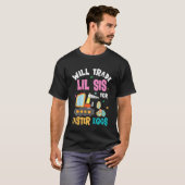 Kinder Pasen ruilt kleine zus in voor Construct T-shirt (Voorkant volledig)