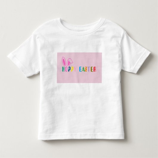 Kinder Pasen T-Shirt - Leuke & Feestelijke Design (Voorkant)