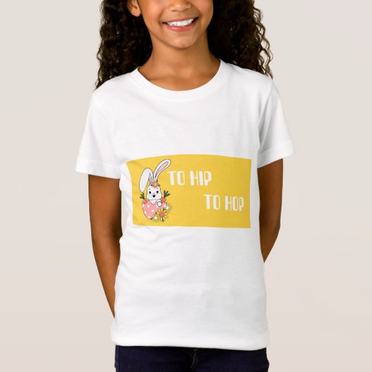 Kinder Pasen T-Shirt - Leuke & Feestelijke Design (Voorkant)
