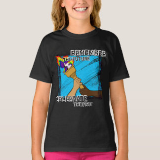 Kinder Pass de Regenboog Torch T-shirt