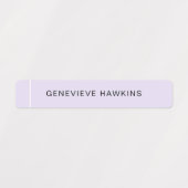 Kinder pastel beklede naamlabels labels (Design 1)