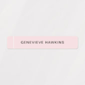 Kinder pastel beklede naamlabels labels (Design 2)