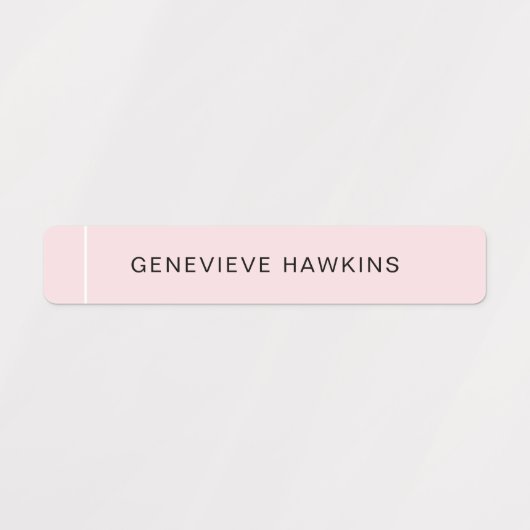 Kinder pastel beklede naamlabels labels (Design 2)