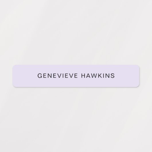 Kinder Pastel Name Labels (Design 1)