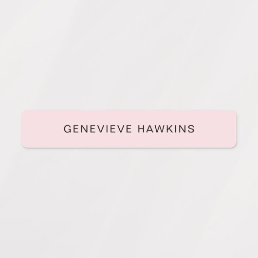 Kinder Pastel Name Labels (Design 2)