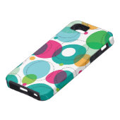 Kinder patroon rond belletjes Case-Mate iPhone case (Onderkant)