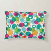 Kinder patroon rond belletjes decoratief kussen (Achterkant)