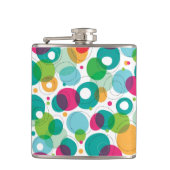 Kinder patroon rond belletjes heupfles (Voorkant)