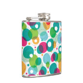 Kinder patroon rond belletjes heupfles (Rechts)