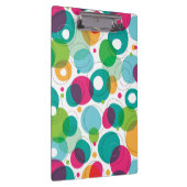 Kinder patroon rond belletjes klembord (Rechts)