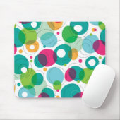 Kinder patroon rond belletjes muismat (Met muis)