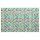 Kinder patroon rond belletjes stof (Yard (91,4 cm))