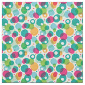 Kinder patroon rond belletjes stof (Swatch)