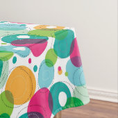 Kinder patroon rond belletjes tafelkleed (Voorbeeld)