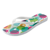 Kinder patroon rond belletjes teenslippers (Schuin)