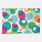 Kinder patroon rond belletjes theedoek (Horizontaal)