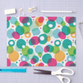 Kinder patroon rond belletjes tissuepapier (Craft)