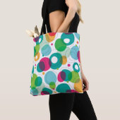 Kinder patroon rond belletjes tote bag (Dichtbij)