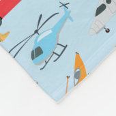 Kinder patroon voor kleurrijk vervoer en voertuige fleece deken (Hoek)