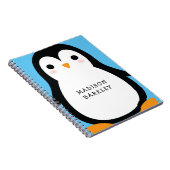 Kinder Penguin Cute Notitieboek (Rechterzijde)