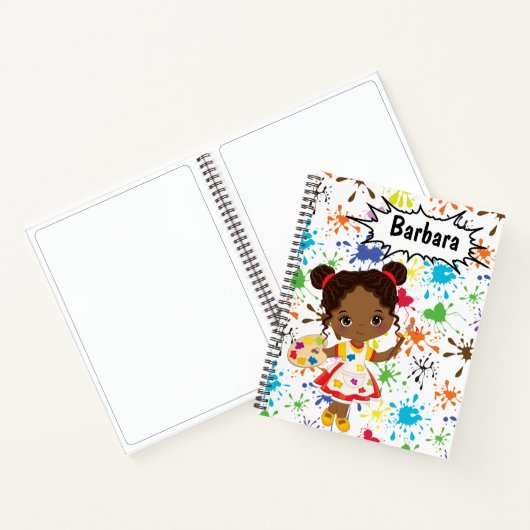 Kinder Personalize Artist Sketch Notitieboek (Binnen)