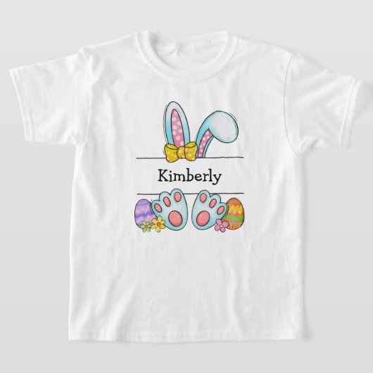 Kinder persoonlijk Pasen Shirt (Laagn)