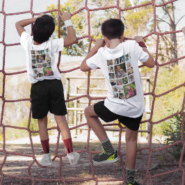 Kinder persoonlijke foto-inkoulage T-shirt