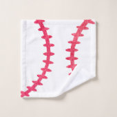 Kinder persoonlijke honkbalsport Blauw Athletic Bad Handdoek (Wasdoekje)