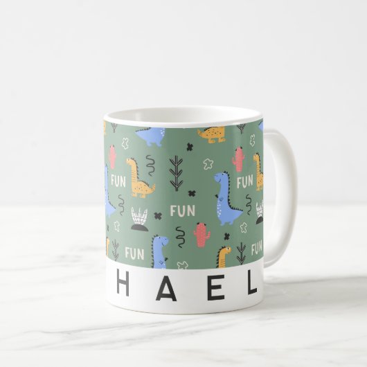 Kinder persoonlijke mok van kinderen (Voorkant rechts)