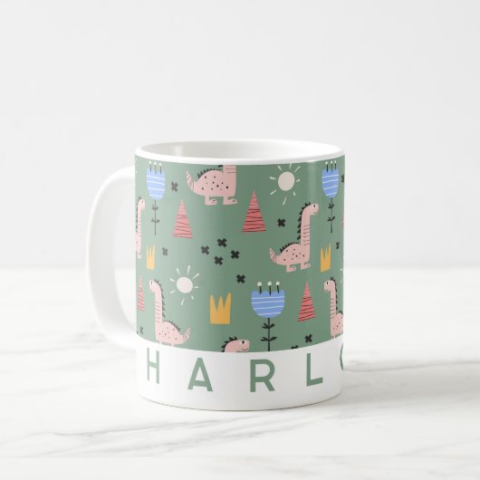 Kinder persoonlijke mok van kinderen (Voorkant links)