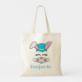 Kinder persoonlijke paasbundel tote bag (Achterkant)