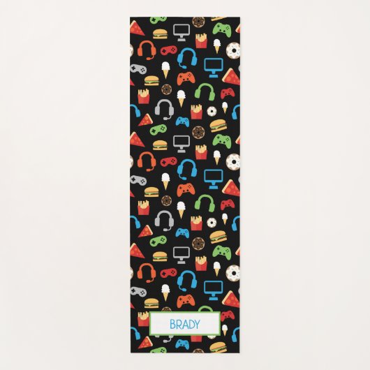 Kinder persoonlijke videogame Tech Party gamer Yogamat (Voorkant)