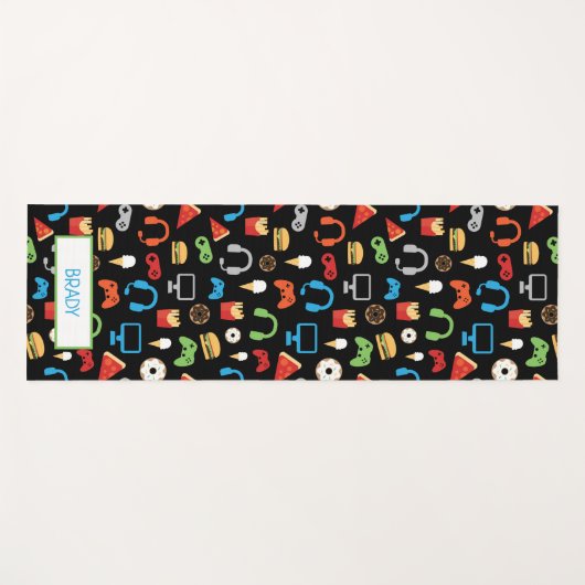 Kinder persoonlijke videogame Tech Party gamer Yogamat (Voorkant (horizontaal))