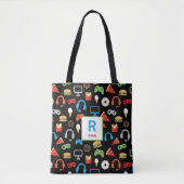 Kinder persoonlijke videogames tote bag (Voorkant)
