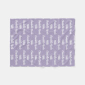 Kinder persoonlijke vlootsbank fleece deken (Voorkant (Horizontaal))