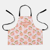 Kinder perzik gepersonaliseerd Schort, Cook Baking Schort (Voorkant)