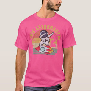 Kinder peuter 2 jaar oude buitenruimteschaal 2e ge t-shirt