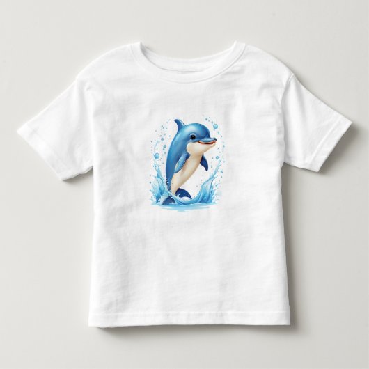 Kinder peuter T-shirt Dolfijn (Voorkant)